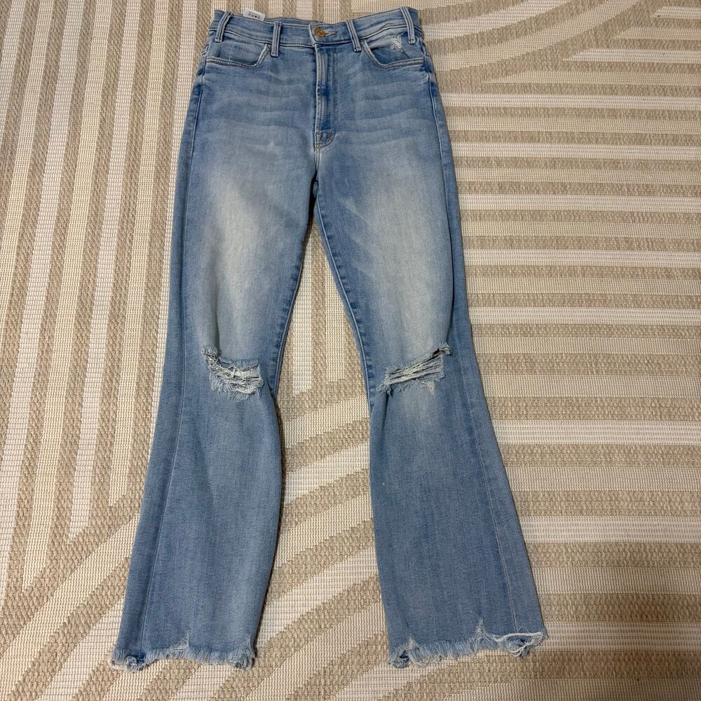 Mother Jeans Size 26 Women's Light Wash Denim High Rise